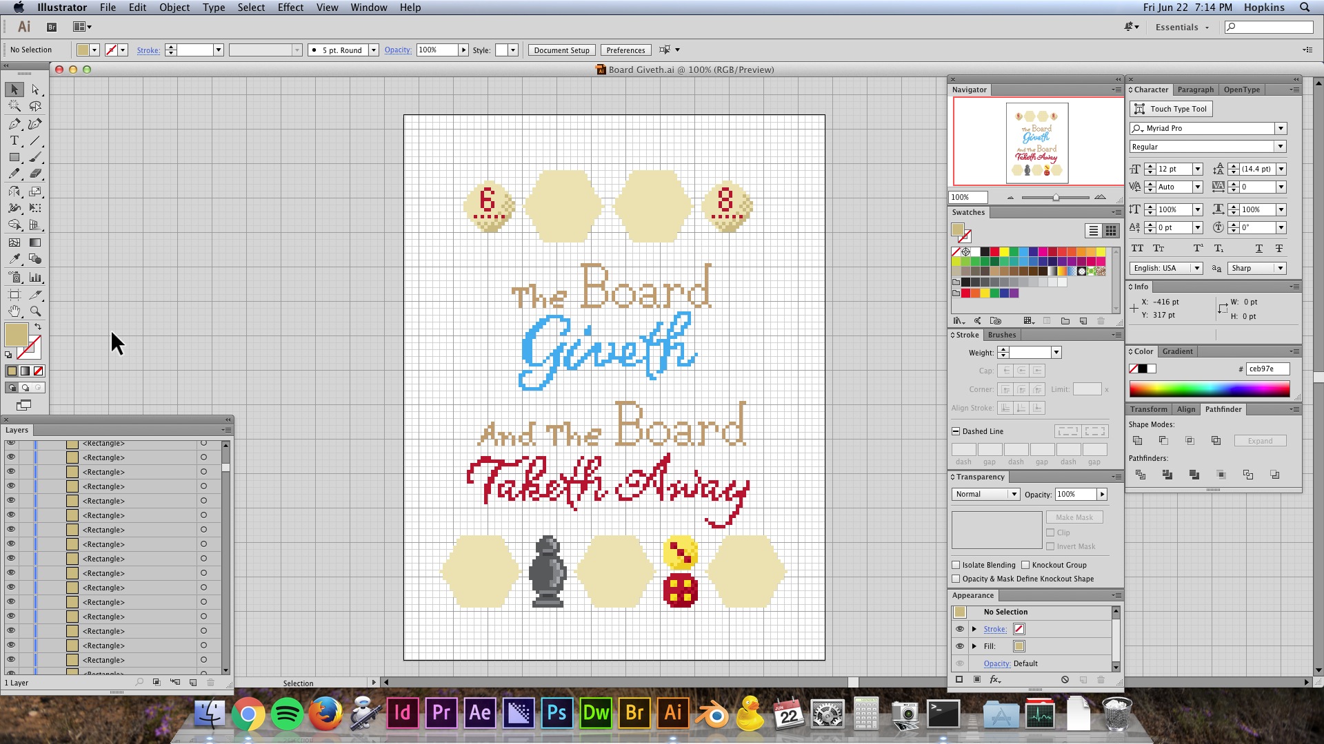 Initial sketches of the cross stitch idea