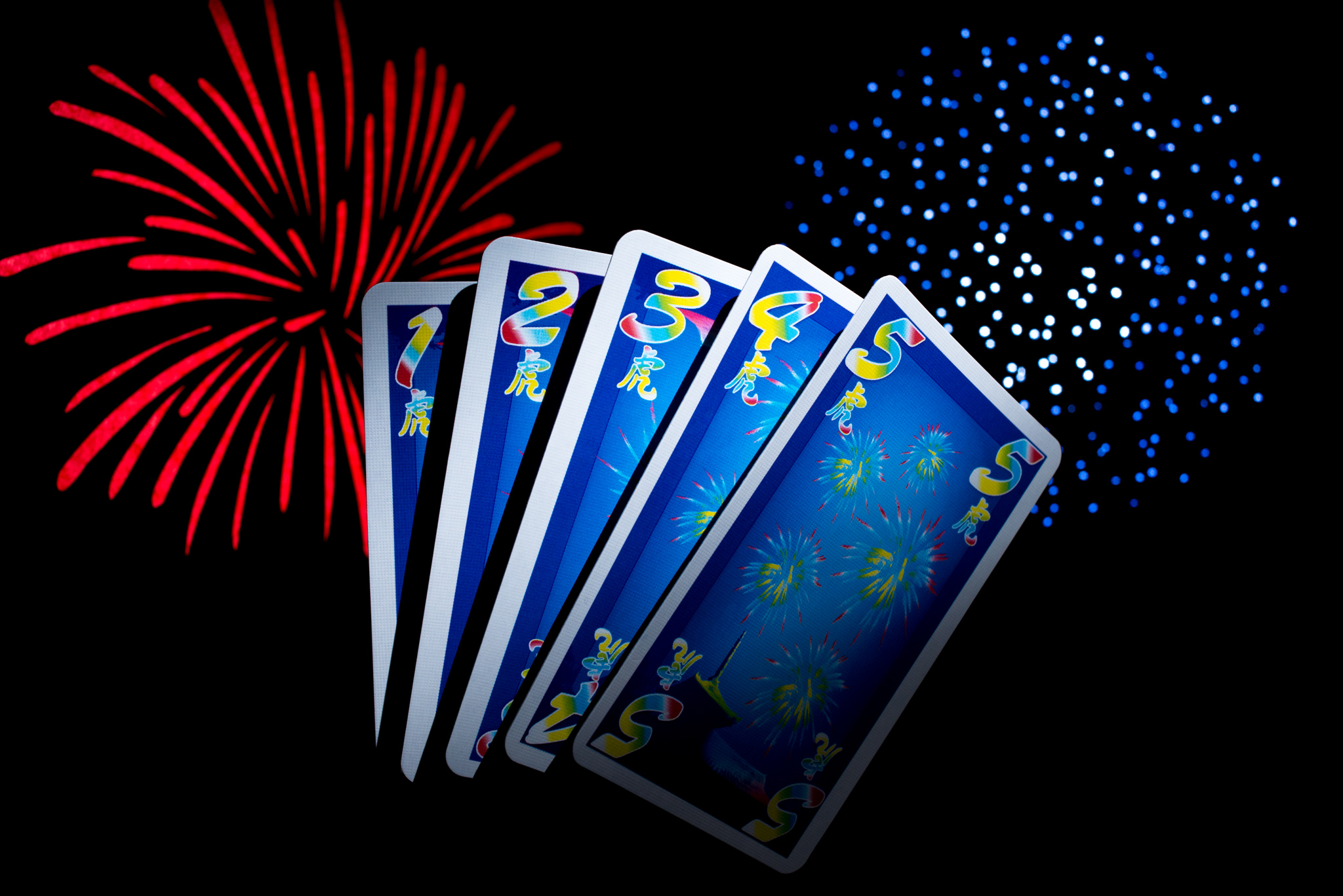 Hanabi cooperative card game