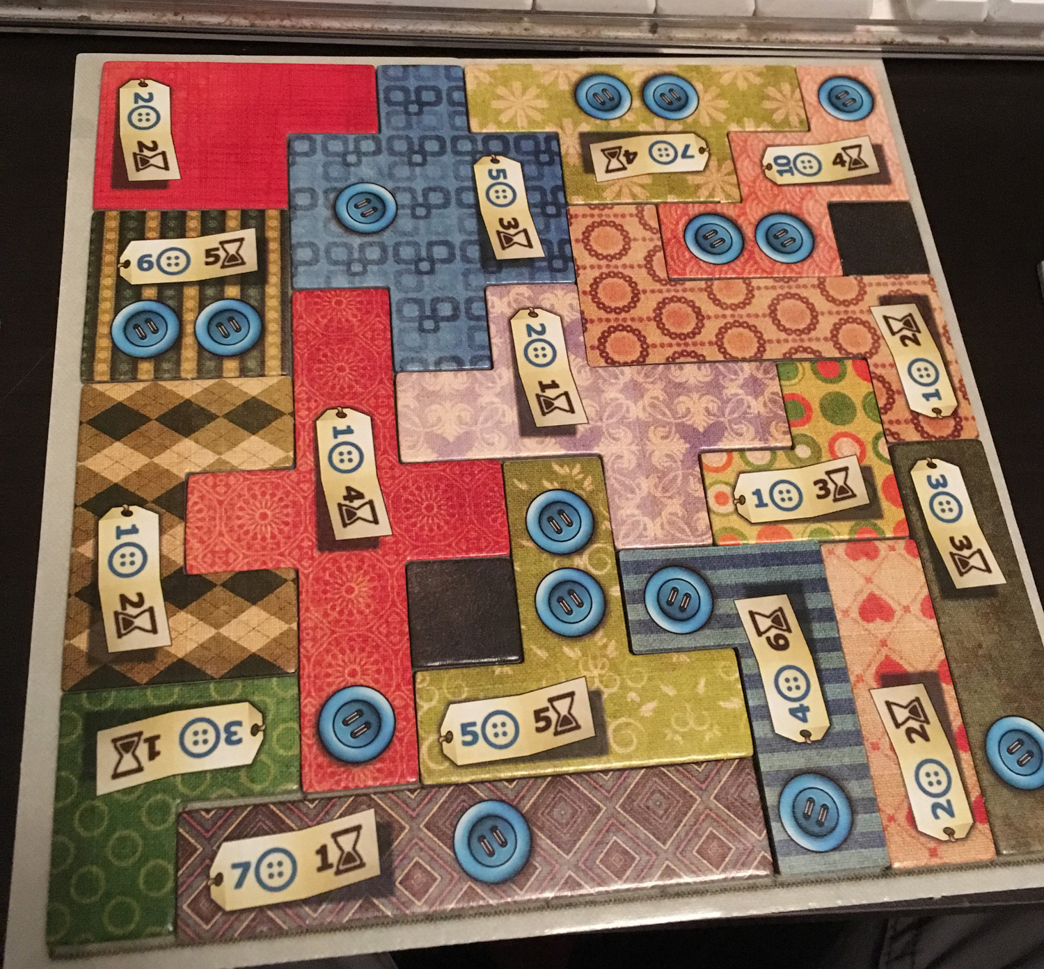 Patchwork layout design