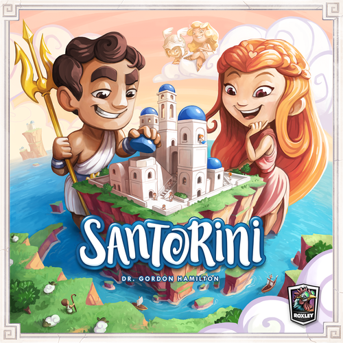 Santorini game box cover