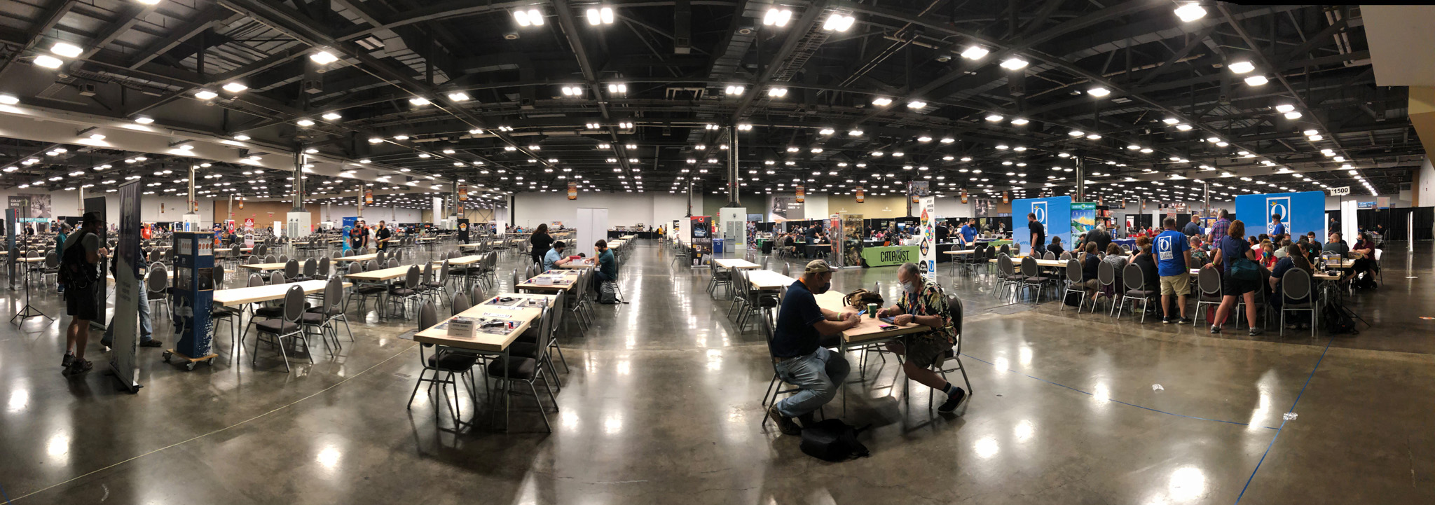 Origins main hall panorama